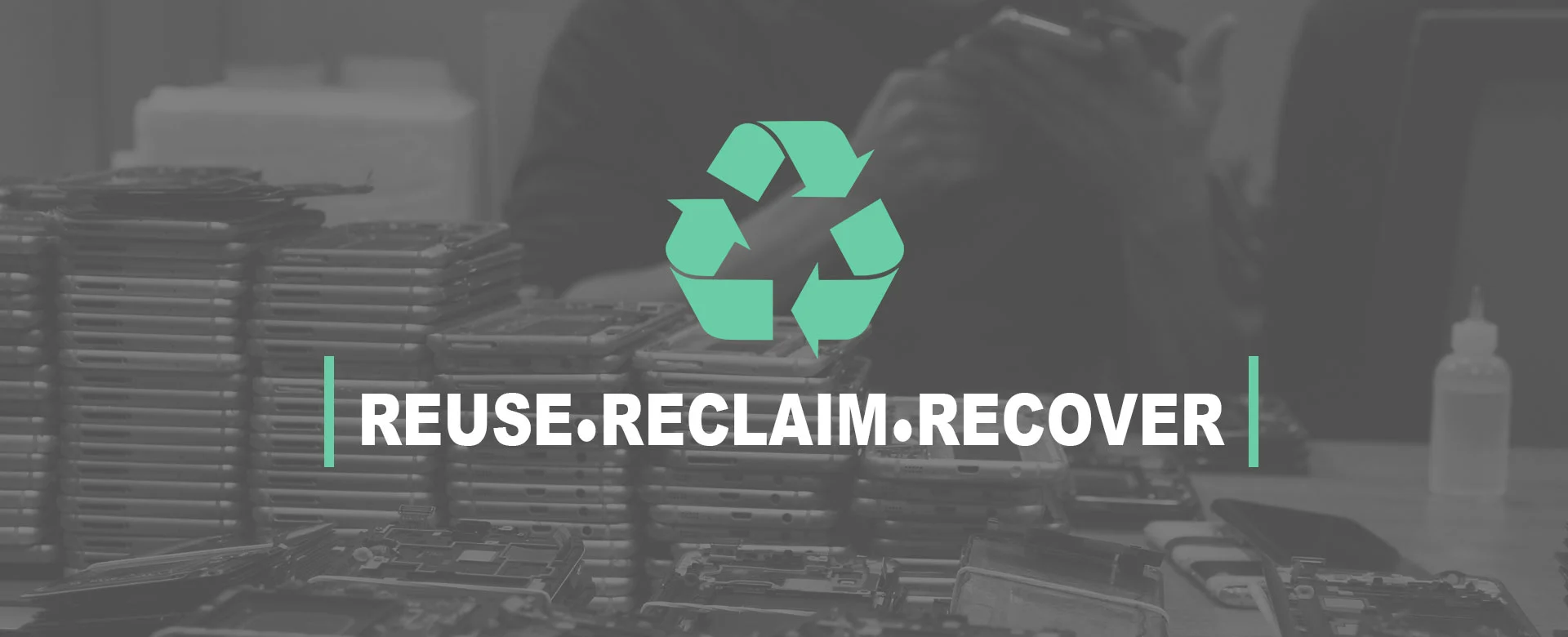 Recyklácia častí telefónu
