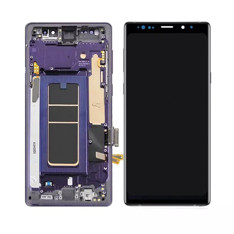 Pre Samsung Galaxy Note 9 LCD OLED Display Screen Digitalizátor s rámom