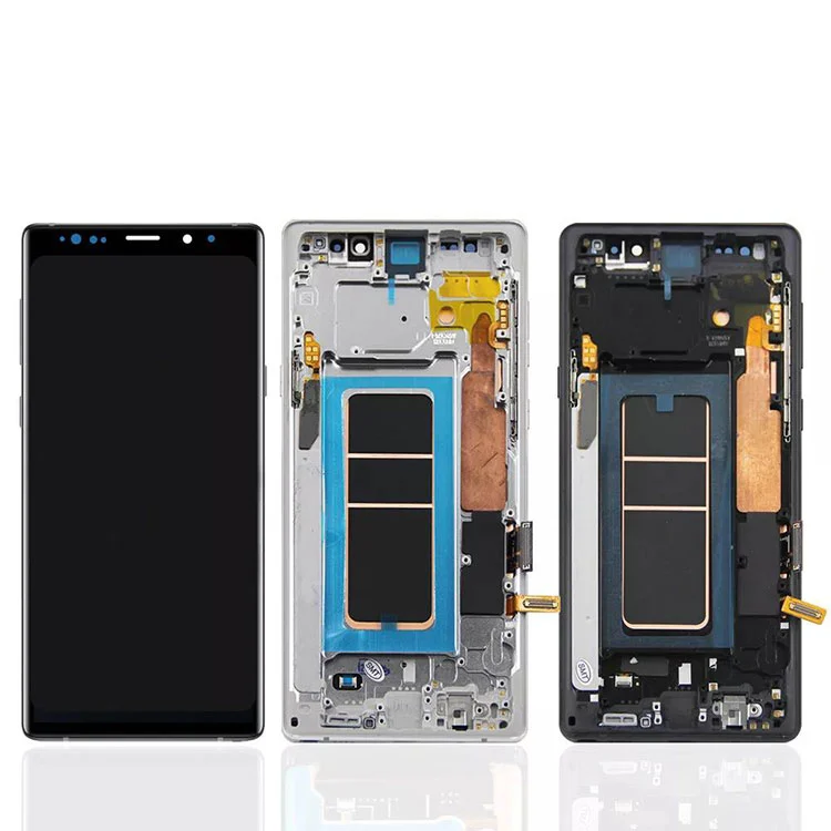 Pre Samsung Galaxy Note 9 LCD OLED Display Screen Digitalizátor s rámom