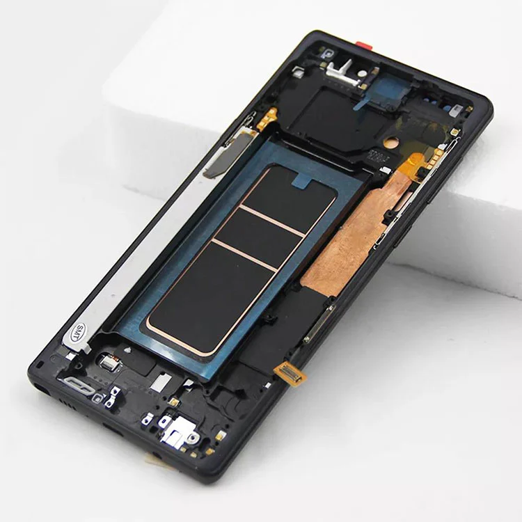 Pre Samsung Galaxy Note 9 LCD OLED Display Screen Digitalizátor s rámom