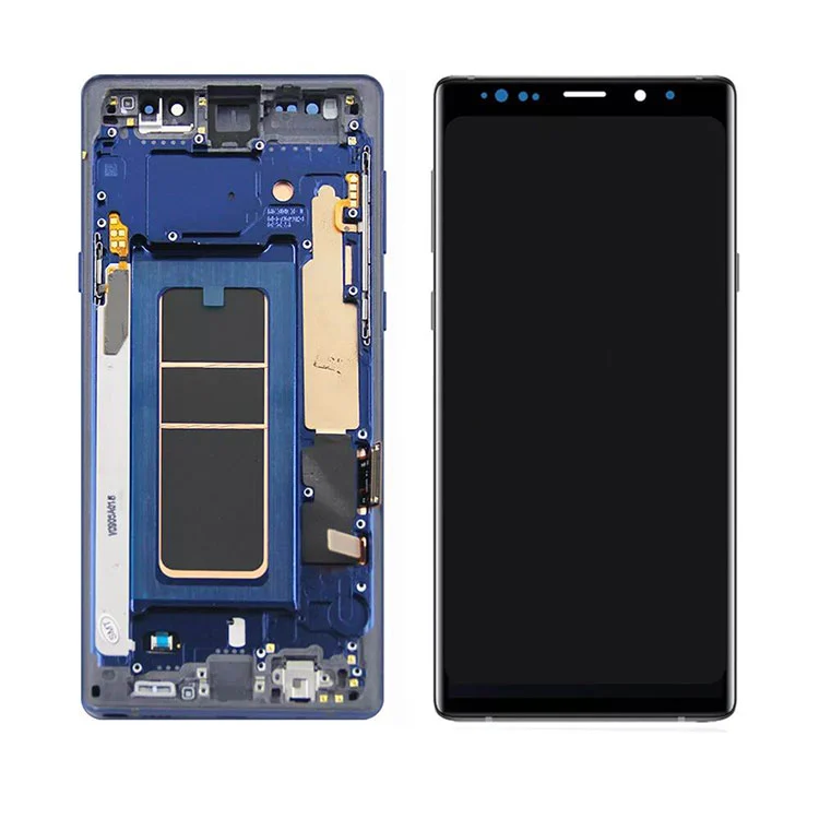Pre Samsung Galaxy Note 9 LCD OLED Display Screen Digitalizátor s rámom