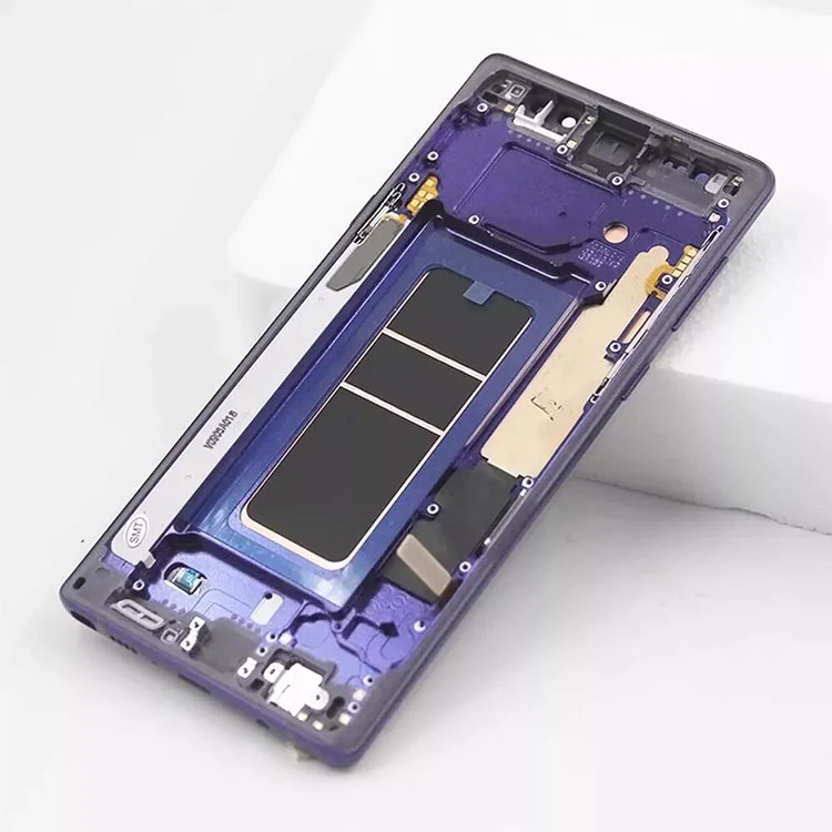 Pre Samsung Galaxy Note 9 LCD OLED Display Screen Digitalizátor s rámom