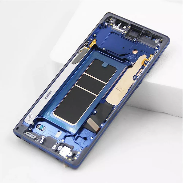 Pre Samsung Galaxy Note 9 LCD OLED Display Screen Digitalizátor s rámom
