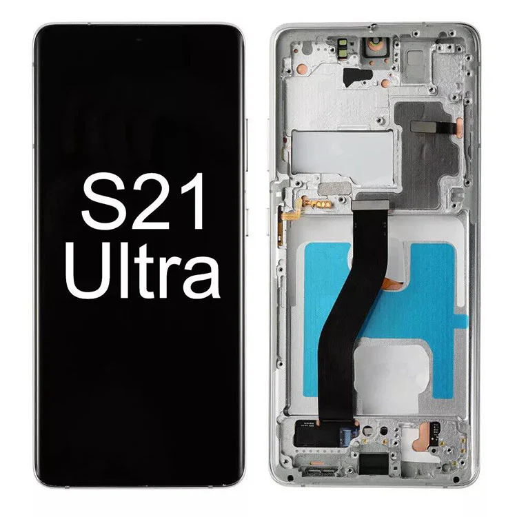 Pre Samsung Galaxy S21 Ultra LCD displej dotykovej zostavy výmeny dotykovej obrazovky